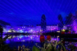 Lasershow am Hagebuchersee | © Heilbronn Marketing GmbH