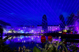 Lasershow am Hagebuchersee | © Heilbronn Marketing GmbH