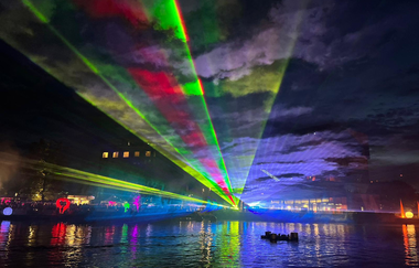 Lasershow am Hagebuchersee | © Heilbronn Marketing GmbH