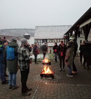 Herbsthecke im Winzerhof Baumann | © TOURISMUS REGION WERTHEIM GmbH