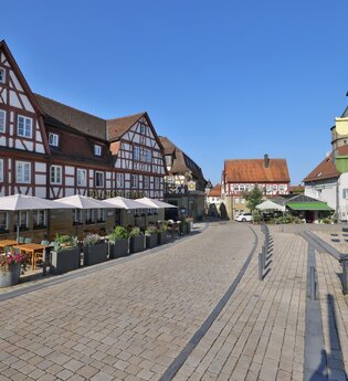 Stadtmitte Neuenstein | © Touristikgemeinschaft Hohenlohe e.V.