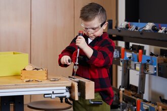 Holzwerkstatt | © Verwendung nur im Rahmen redaktioneller Berichterstattung über die experimenta Heilbronn gestattet. Quelle: experimenta gGmbH