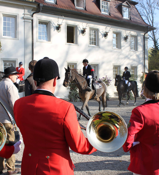 Hubertusjagd in Zweiflingen-Friedrichsruhe | © Hohenloher Perlen