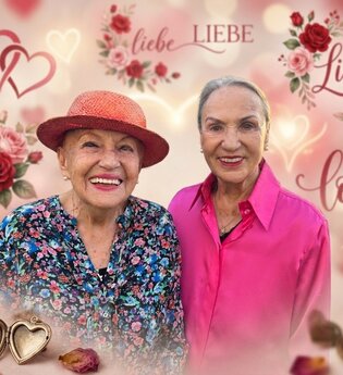 Ingrid Richter Wendel, Elisabeth Beker "Zwei alte Schachteln sprechen über die Liebe."