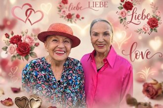 Ingrid Richter Wendel, Elisabeth Beker "Zwei alte Schachteln sprechen über die Liebe."