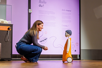 KI, was geht? | © Verwendung nur im Rahmen redaktioneller Berichterstattung über die experimenta Heilbronn gestattet. Quelle: experimenta gGmbH