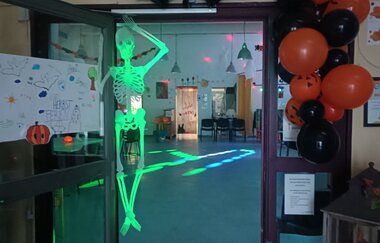 Kinder Halloweenparty | © Quartierszentrum Hoover-Siedlung