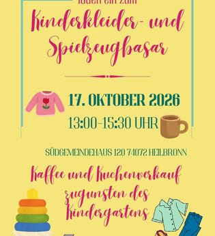 Kinderkleider und Spielzeugbasar