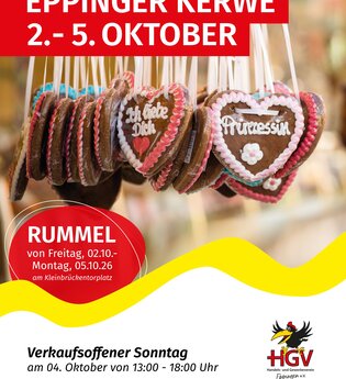 Plakat Kerwe Eppingen 2026