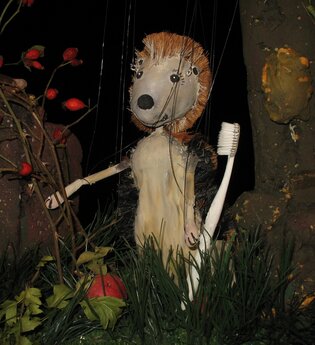 Knurps Puppentheater "Der Igel Fips sucht Schnee" - Städtisches Kulturprogramm Brackenheim | © Knurps Puppenthater