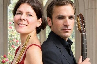 Konzert zum Klosterjubiläum mit Rosnitschek, Querflöte und Wernicke, Gitarre