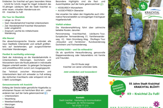 Flyer K9 - Kraichtal Zu Fuß! | © Stadt Kraichtal