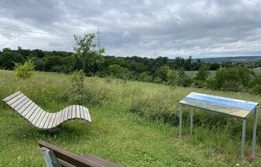 Rast- und Aussichtsplatz AUSSICHTSREICH Oberacker | © Stadt Kraichtal
