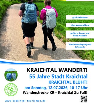 KRAICHTAL WANDERT! | © Stadt Kraichtal