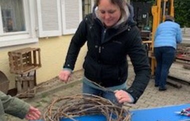 Kreativ im Weingut im Advent