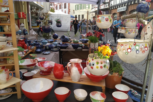Kunsthandwerkermarkt mit Französischem Markt | © Stadt Mosbach