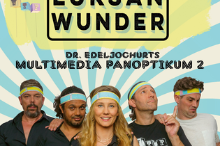Veranstaltungsplakat für Luksan Wunder | Comedy Kulturforum Brackenheim | © Kulturforum Brackenheim e.V.