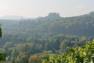 Blick auf die Weibertreu an einem September Morgen | © Gerhard Schnaberich