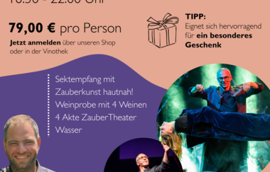 Magische Weinprobe mit Magier Ralf Gagel im Weingut Klenert