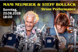 Mani Neumeier & Steff Bollack - Drumperformance im eventiversum