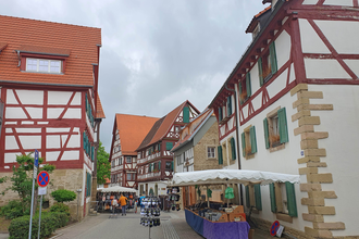 Märzmarkt in der historischen Altstadt von Eppingen | © Stadt Eppingen