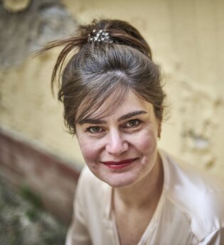 Mergenthalers Nichte: die Autorin und Politikerin Anna Haag | © Joanna Nottebrink
