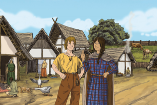 Mit Oma und Opa in die Eisenzeit (ab 5 Jahren) „Mit Pfeil und Bogen in den Keltenwald“