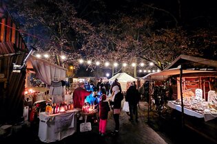 Mittelaltermarkt beim Weihnachtsmarkt Wertheim