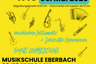 Musikschul-Schnuppertag in Eberbach