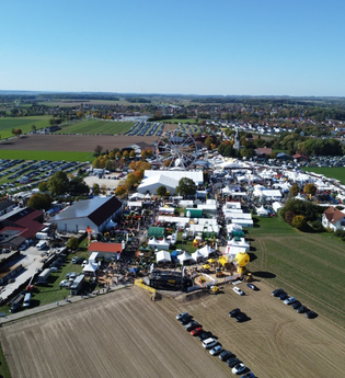 Muswiese als Luftbild | © Hohenlohe Schwäbisch Hall | Gemeinde Rot am See