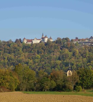 Schloss Langenburg mit Altstadt