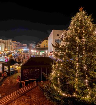 Nikolausmarkt von oben