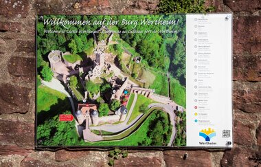 Öffentliche Burgführung in Wertheim | © TOURISMUS REGION WERTHEIM GmbH