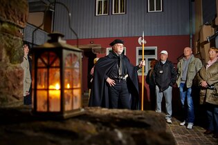 Öffentliche Nachtwächterführung in Wertheim | © TOURISMUS REGION WERTHEIM GmbH