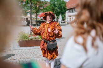 Öhringen. Historisch. Unterwegs mit Zeitzeugen im Kostüm | © Hohenloher Perlen