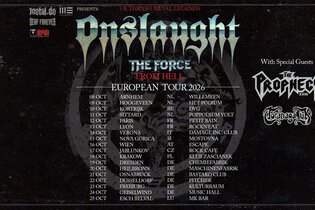 Onslaught – "The Force From Hell" Tour • Support: The Prophecy 23 + Toranaga UK