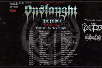 Onslaught – "The Force From Hell" Tour • Support: The Prophecy 23 + Toranaga UK