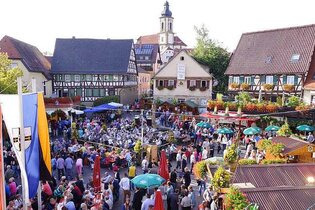 Original Erlenbacher Weinfest | Erlenbach | HeilbronnerLand | © Tourismus im Weinsberger Tal