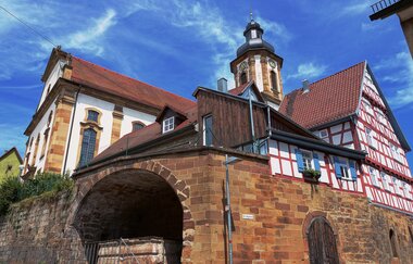 Ortsansicht Weinsüden Weinort Erlenbach | HeilbronnerLand | © Tourismus im Weinsberger Tal