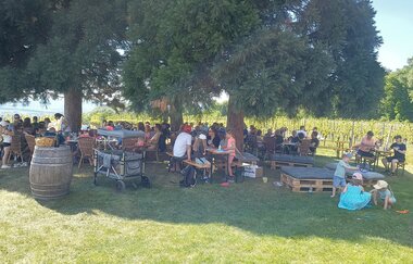 Pfingsten auf der BERG.WEIN.TERRASSE auf dem Amalienhof