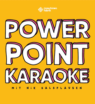 Power Point Karaoke mit Nik Salsflausen