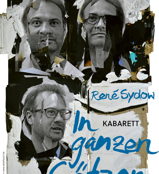 Veranstaltungsplakat zum Kabarett von René Sydow in Brackenheim | © Kulturforum Brackenheim e.V.