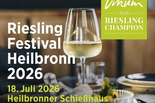 Riesling Festival Heilbronn 2026 | © Intervinum AG