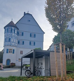 Obersontheim Charge Cube | © Hohenlohe + Schwäbisch Hall Tourismus e. V.