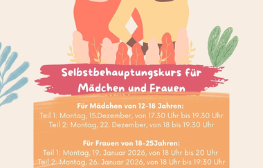 Selbstbehauptungskurs für Mädchen und Frauen | © Canva