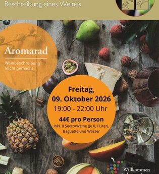Sensorik-Seminar im Weingut Klenert