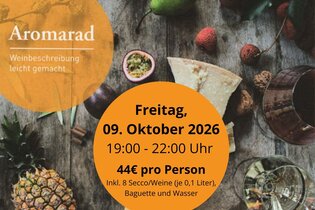 Sensorik-Seminar im Weingut Klenert