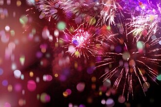 Silvester unter Palmen