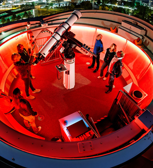 SkyNight | © Verwendung nur im Rahmen redaktioneller Berichterstattung über die experimenta Heilbronn gestattet. Quelle: experimenta gGmbH