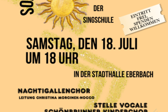 Sommerkonzert der Singschule